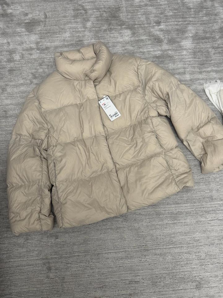 SPAO Пуховик женский бежевый M