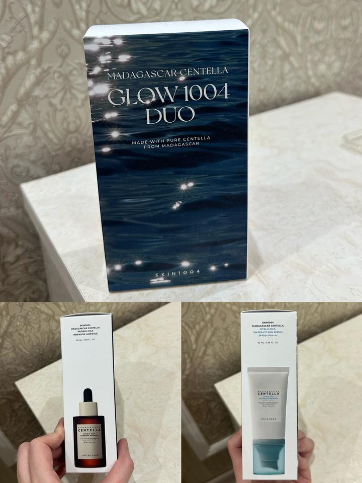 Набор SKIN1004 Glow 1004 Duo для ухода за лицом (новый запечатанный) оригинал