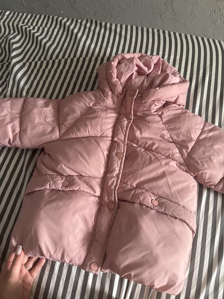 Пуховик ZARA для девочки 3-4 года 104