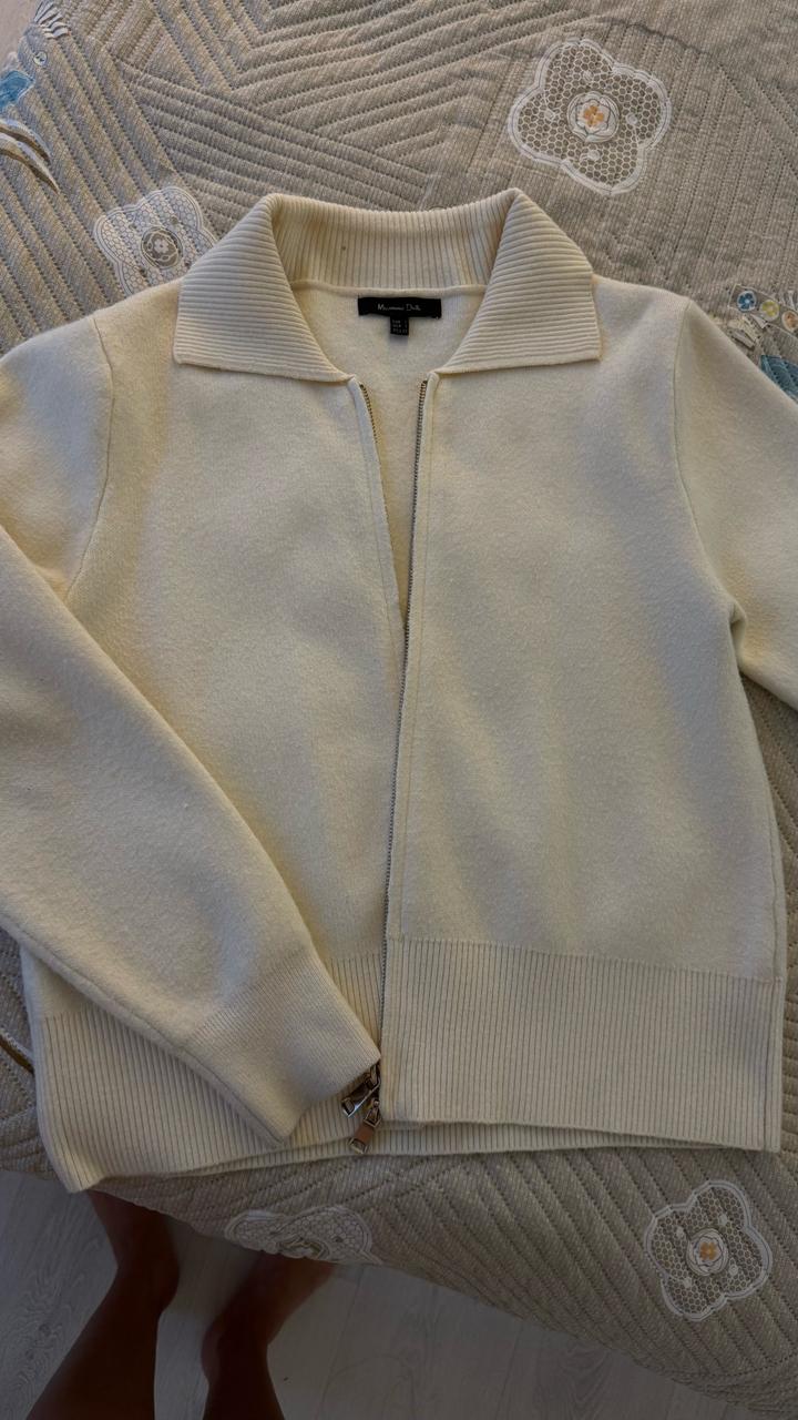 Кардиган Massimo Dutti на молнии