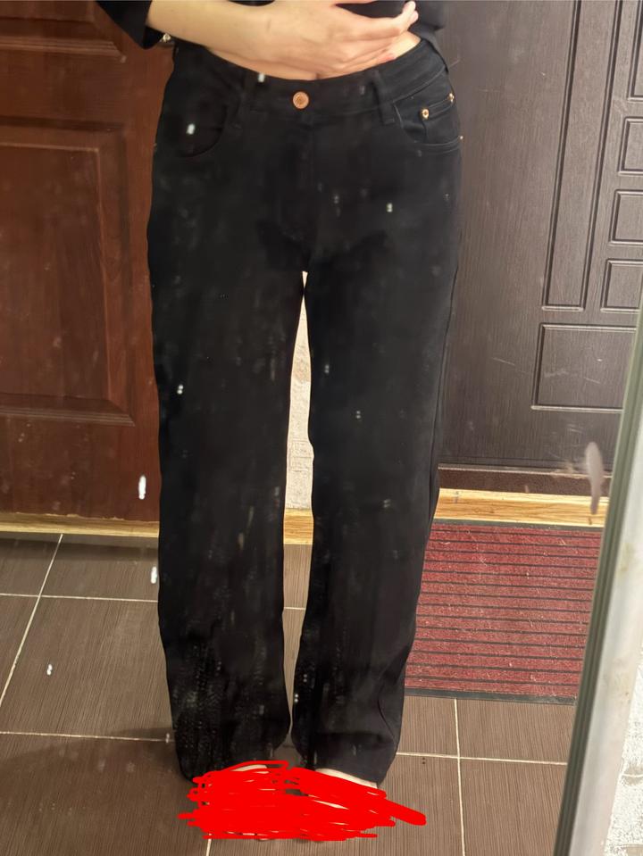 luxury jeans Черные джинсы