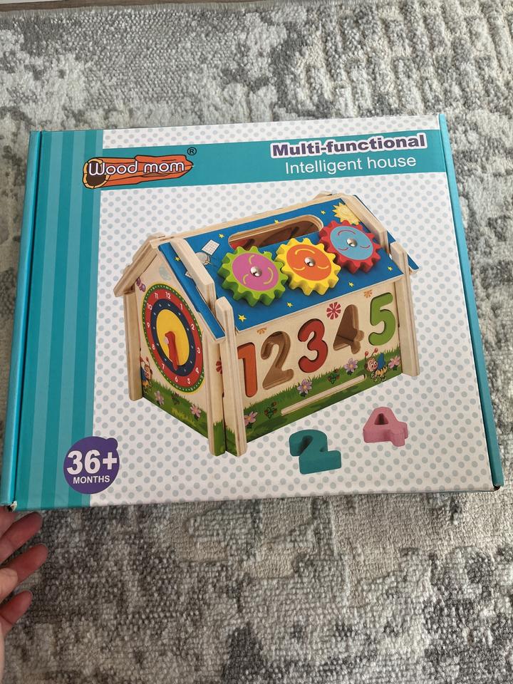 Деревянная развивающая игрушка Wood mom