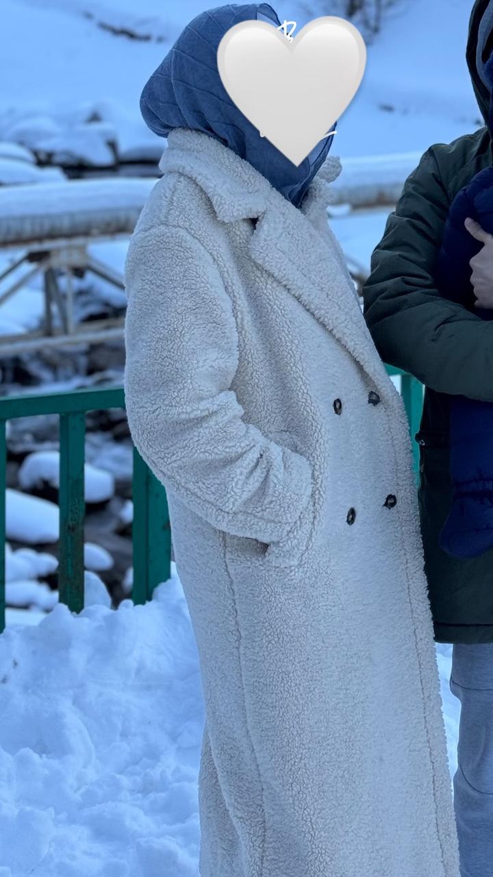 Zara Пальто тедди Зара