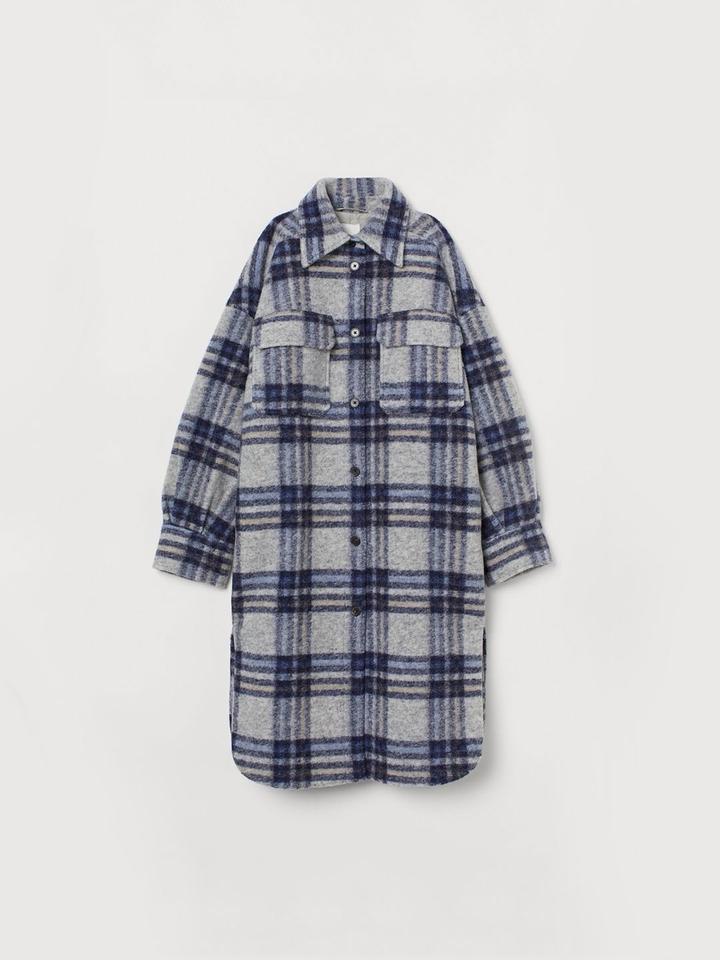 H&M Пальто-рубашка в клетку