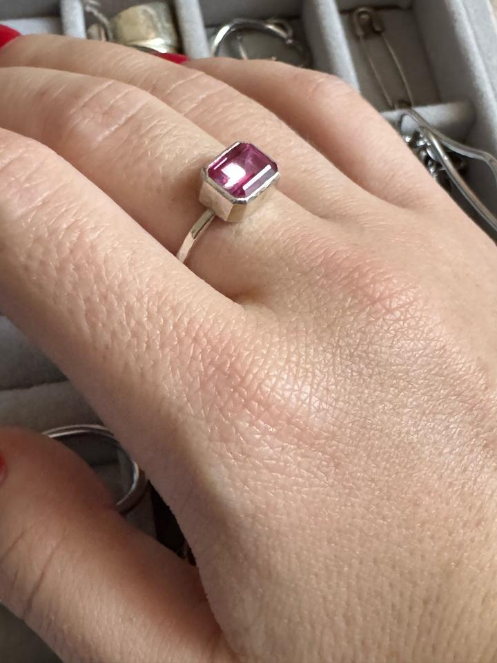 dramatic. jewellery Крафтовое серебряное кольцо ручной работы.