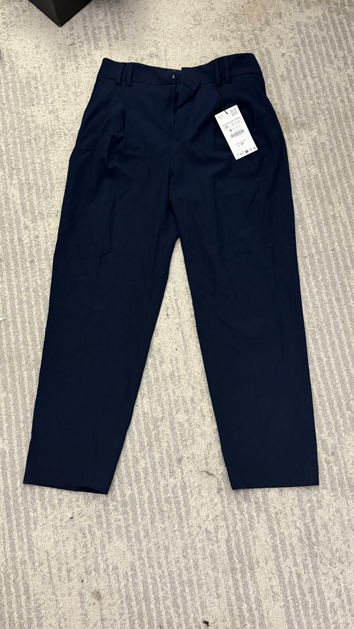 Темно Синие брюки Zara