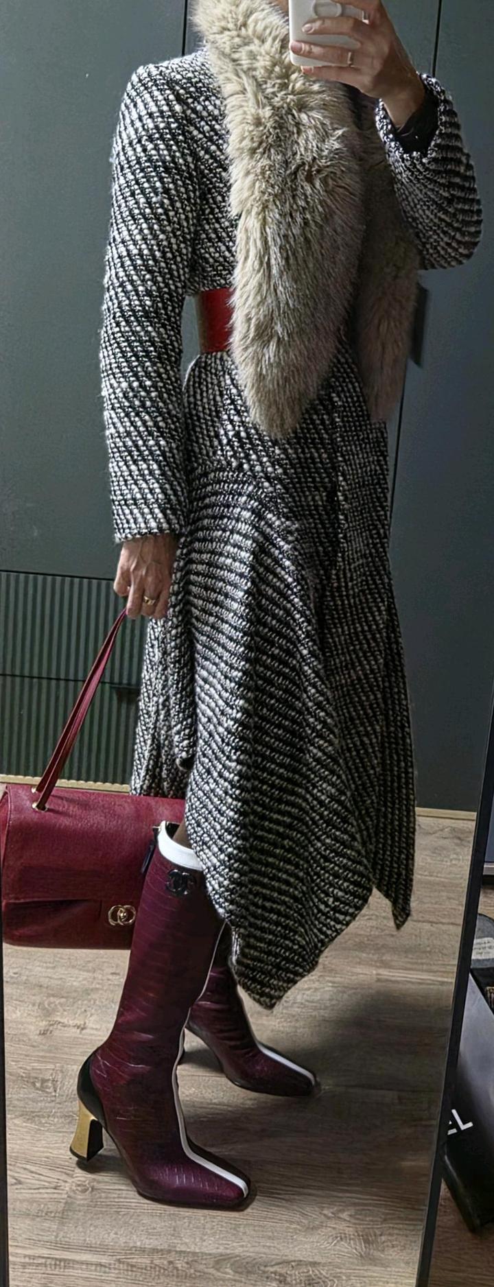 Stella McCartney Пальто шерсть