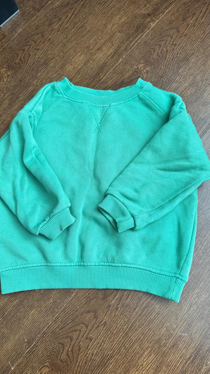 Зеленая толстовка ZARA