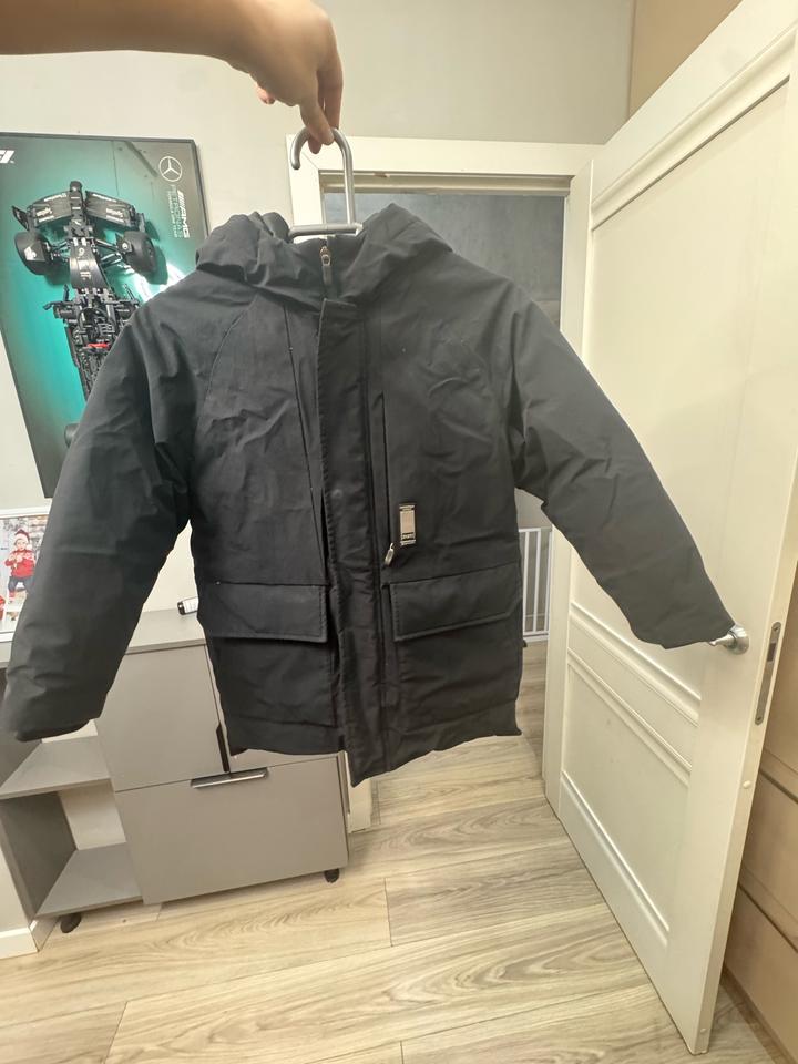 Пуховик ZARA 128 пух+перо