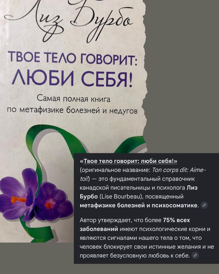 Твое тело говорит: люби себя!