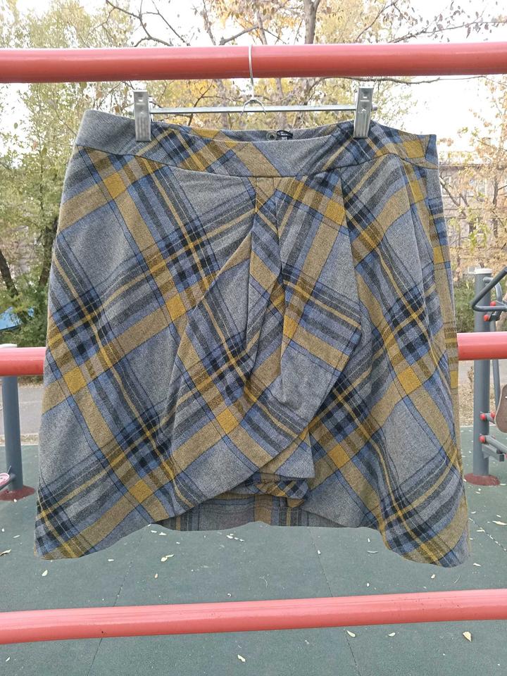 Винтаж Юбка с запахом