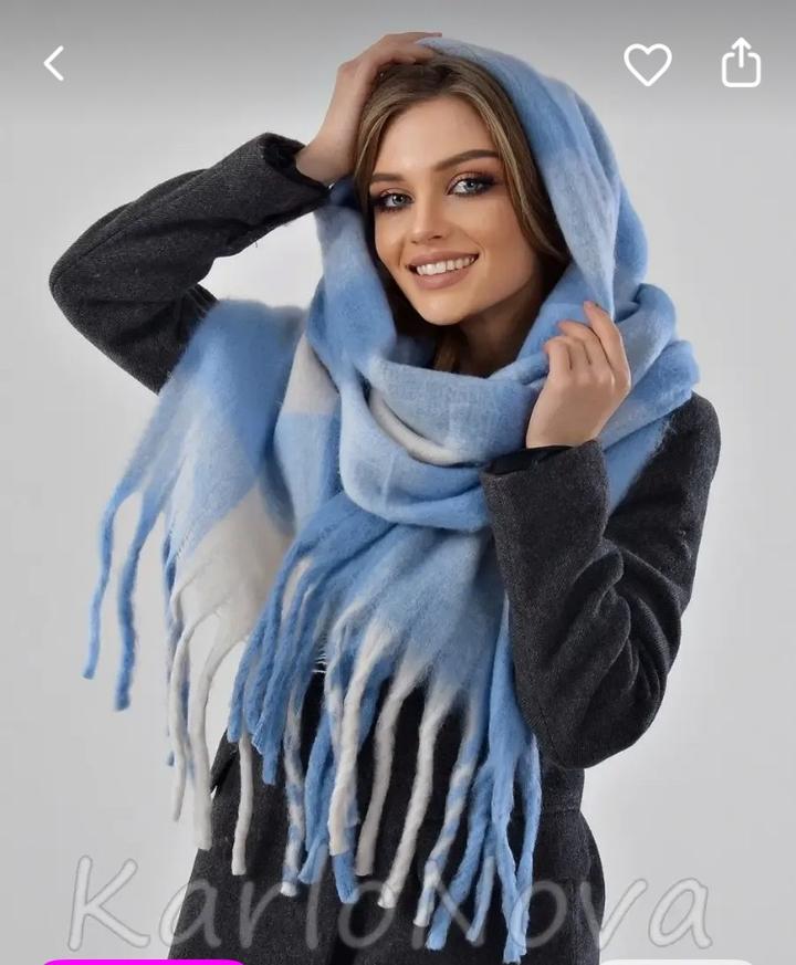 KarloNova Шарф в клетку