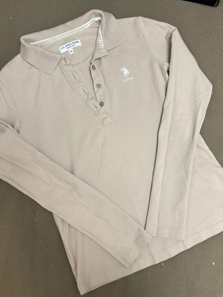 Женское поло с длинным рукавом U.S. Polo Assn.