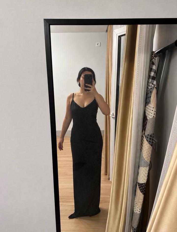 Missguided Черное платье на бретелях