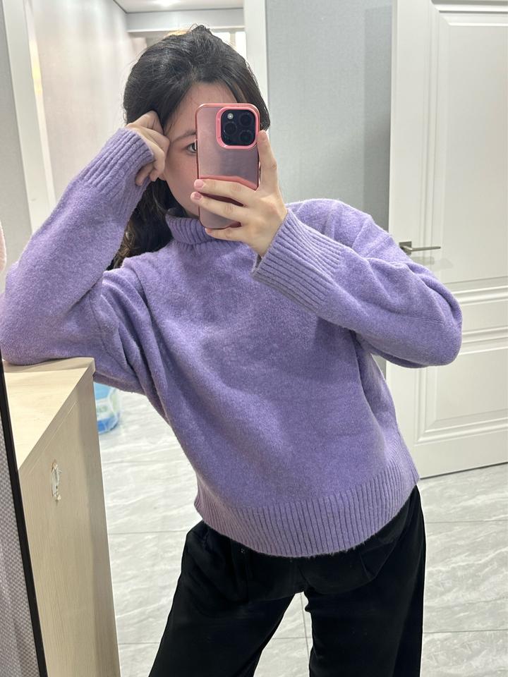 Zara Джемпер с высоким воротом