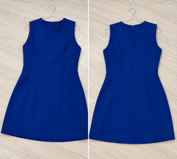 Zara Синее платье мини