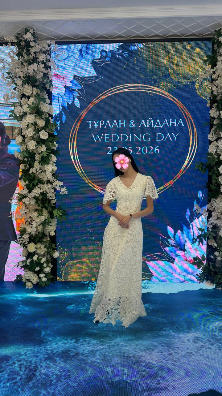 Кружевное платье