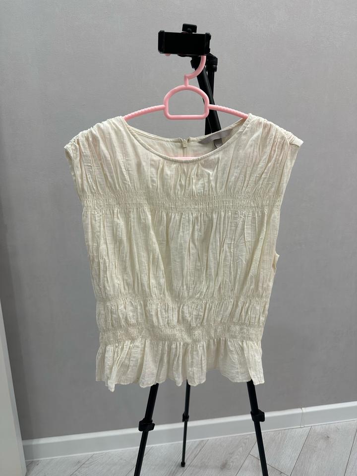 H&M Топ с жатым эффектом