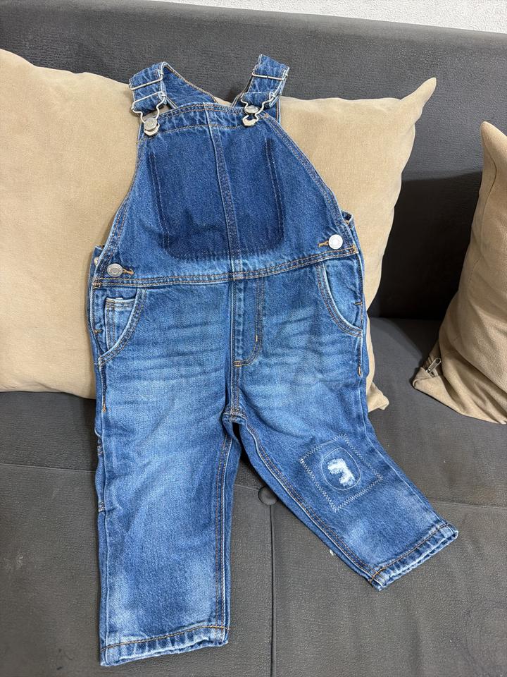 Джинсовый комбинезон ZARA