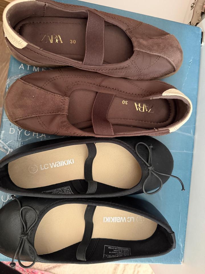 Zara Kids Балетки Зара и Уайкики 29,30