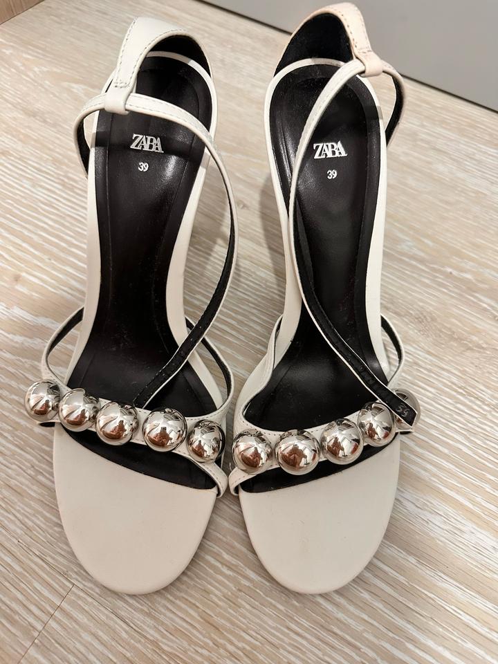 Босоножки ZARA кожа натуральная