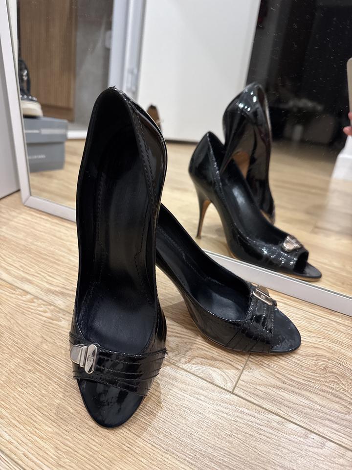 Givenchy туфли с открытым носом 38.5 размер