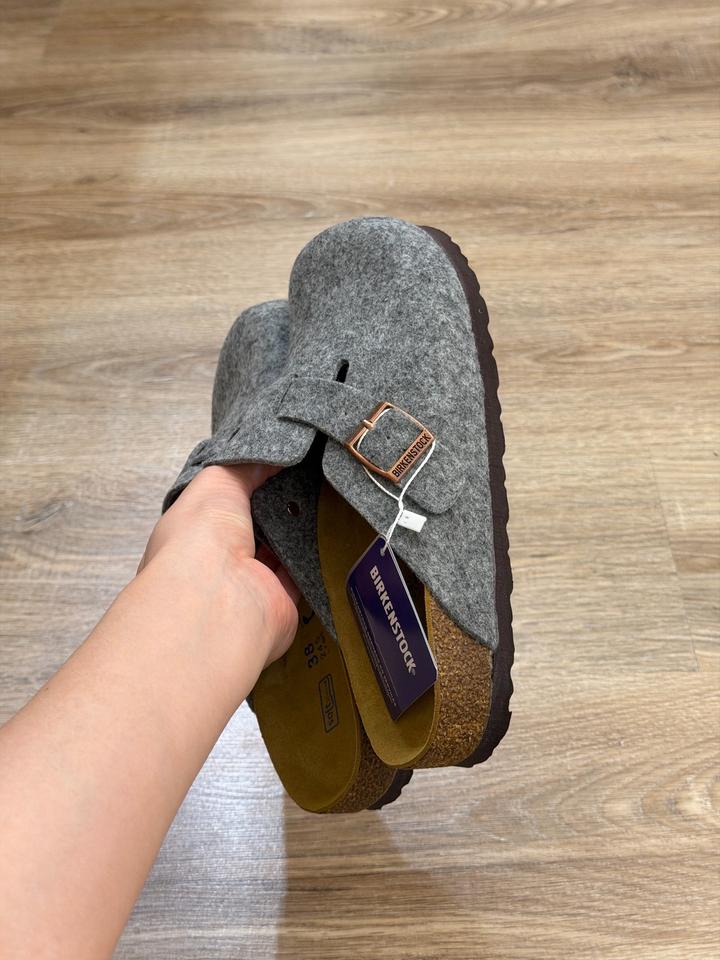 Сабо Birkenstock из войлока