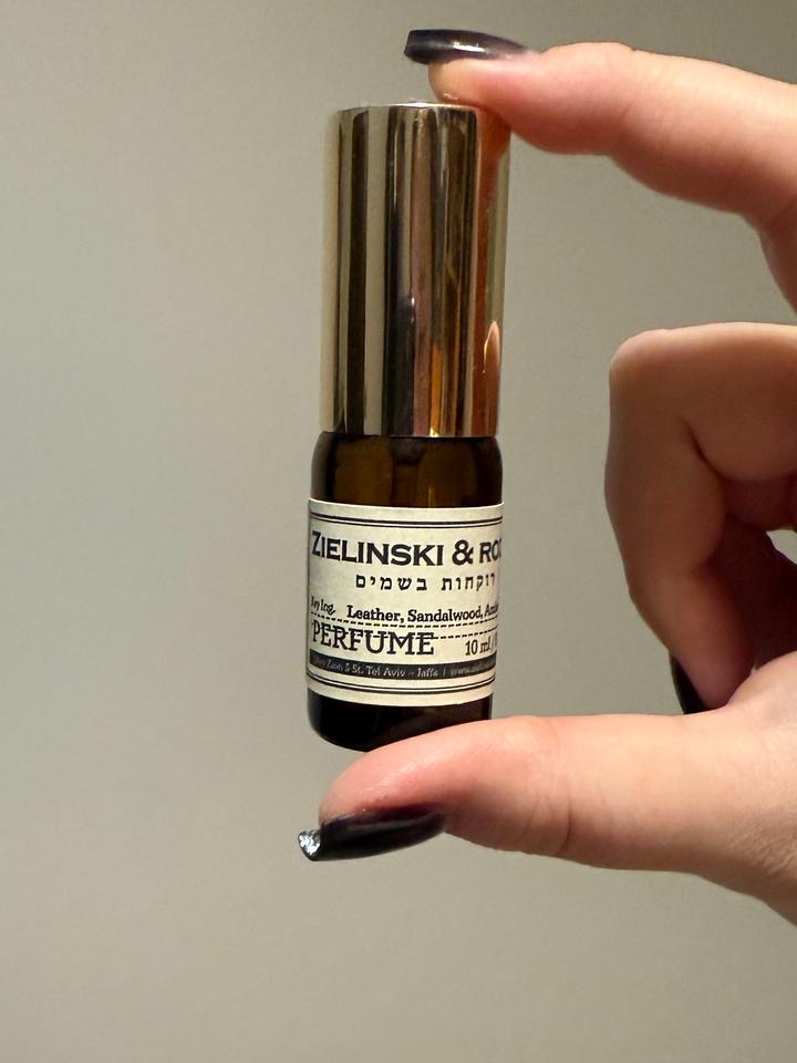 Zielinski & Rozen Leather, Sandalwood, Amber 10 ml