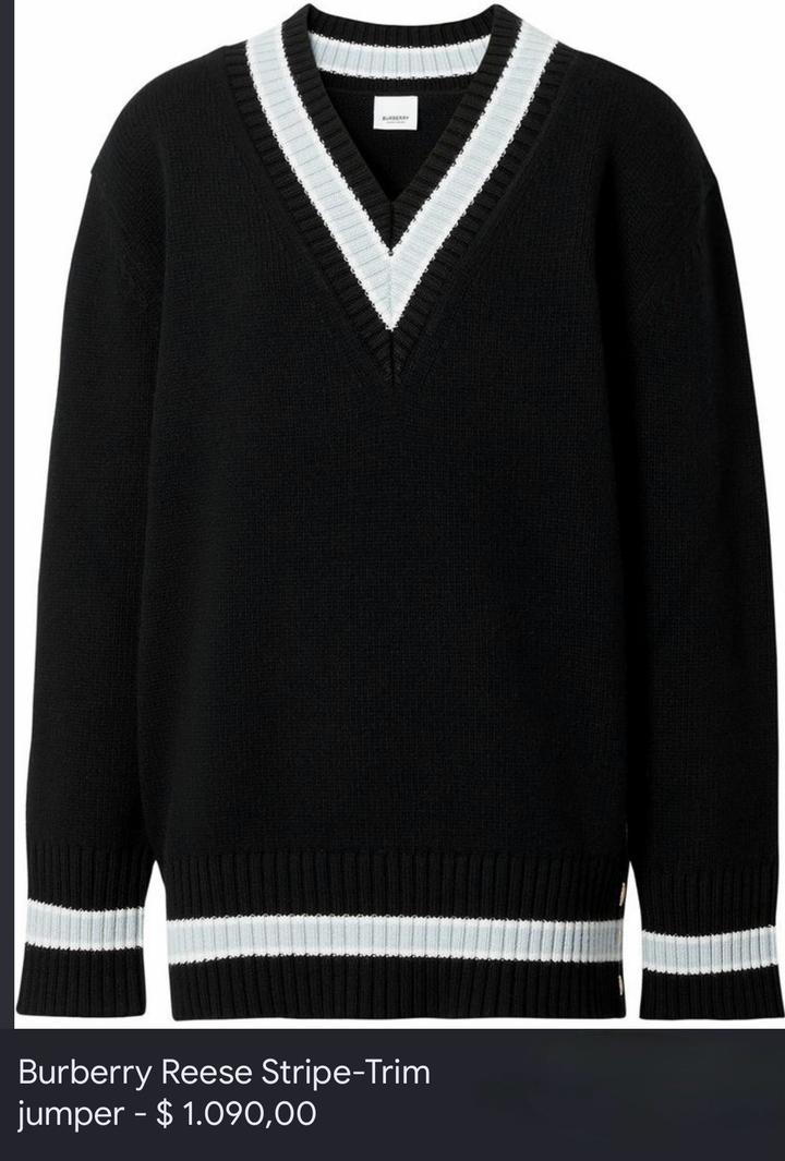 Burberry шерстяной джемпер