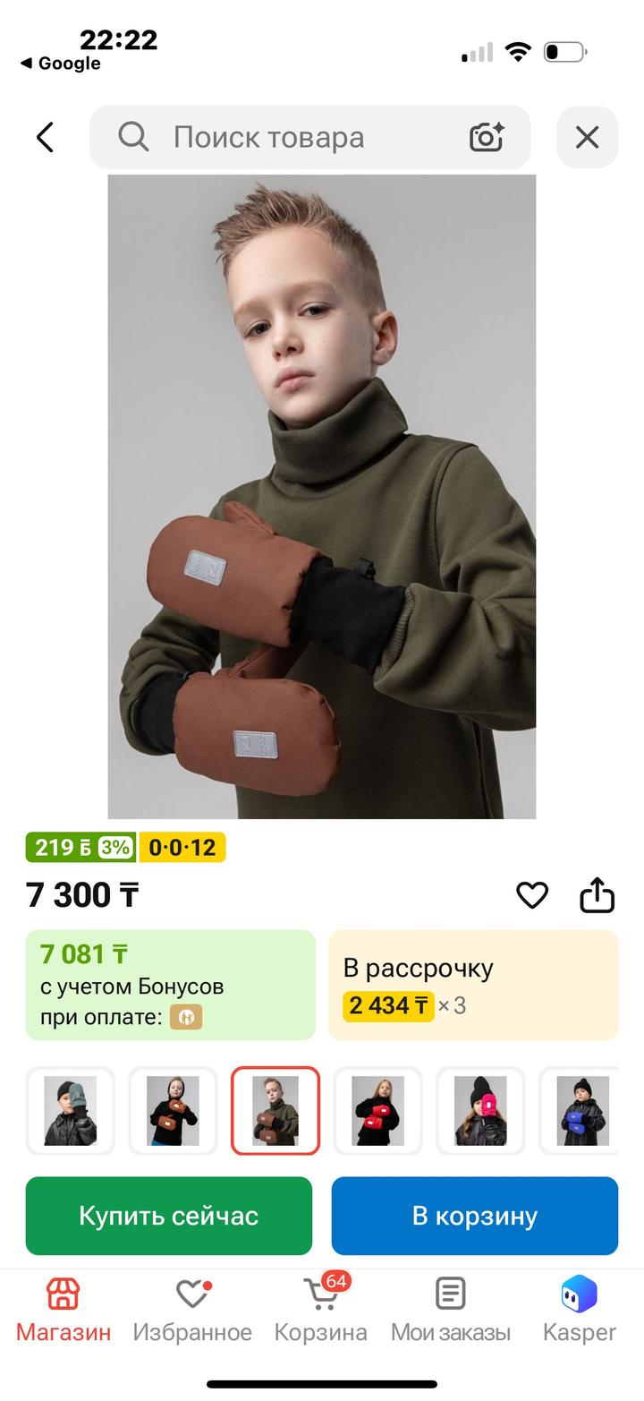 Варежки bodo