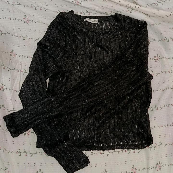 Pull & Bear Полупрозрачный лонгслив Pull&Bear