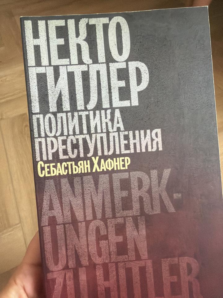 Некто Гитлер. Политика преступления