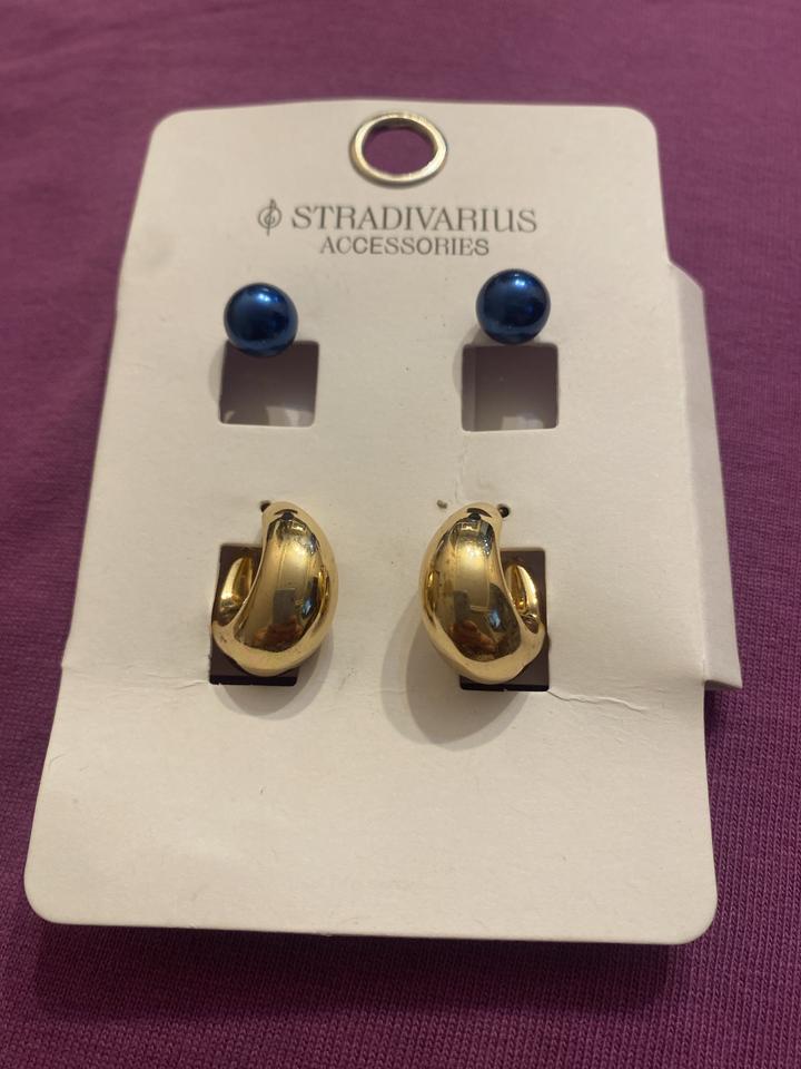 Серьги Stradivarius