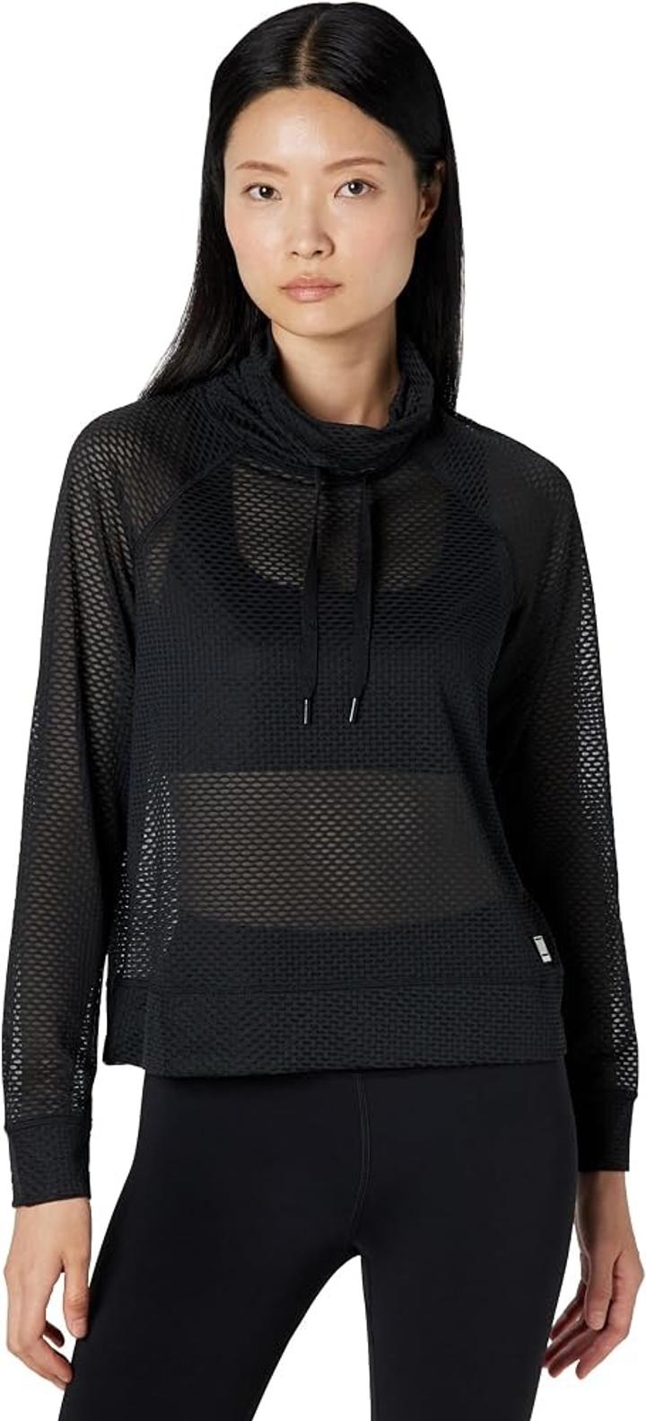 DKNY Sport сетчатый лонгслив