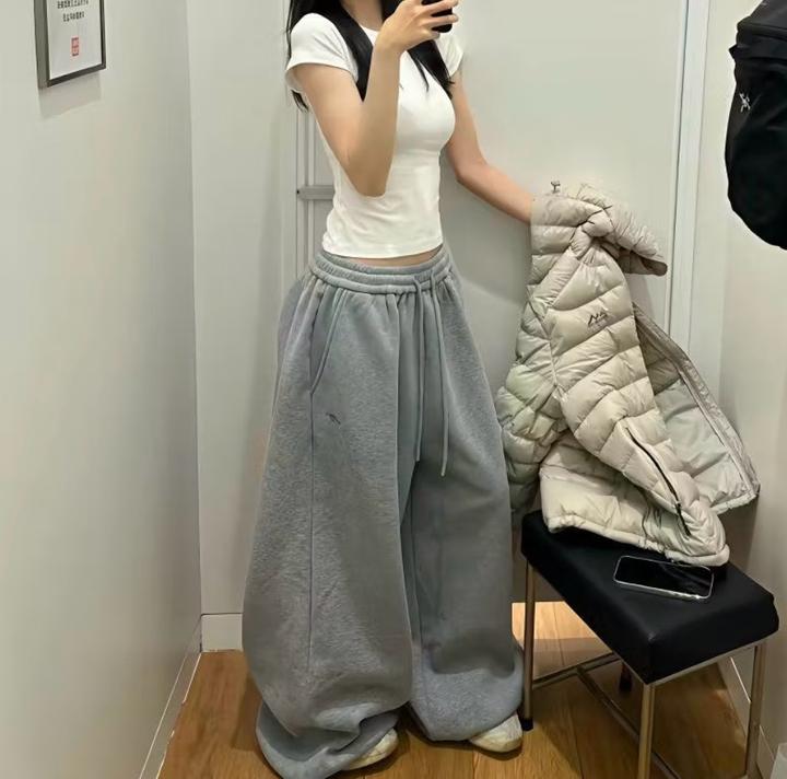 широкие baggies брюки