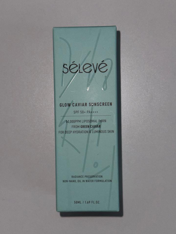 SELEVE SPF Selevé Glow Caviar PDRN Sunscreen SPF50+ PA++++ (50 мл)