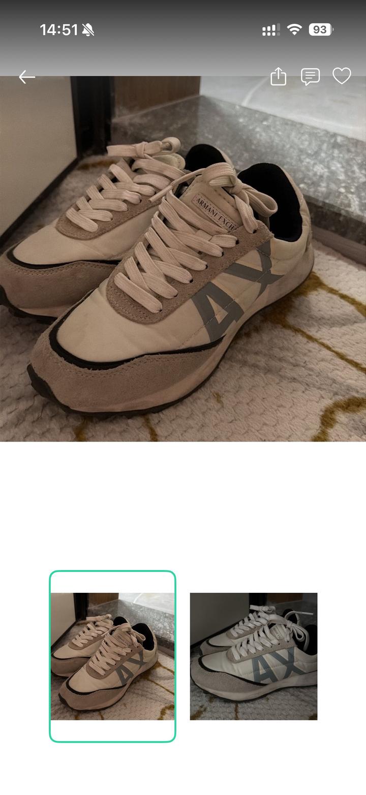 Кроссовки Armani Exchange