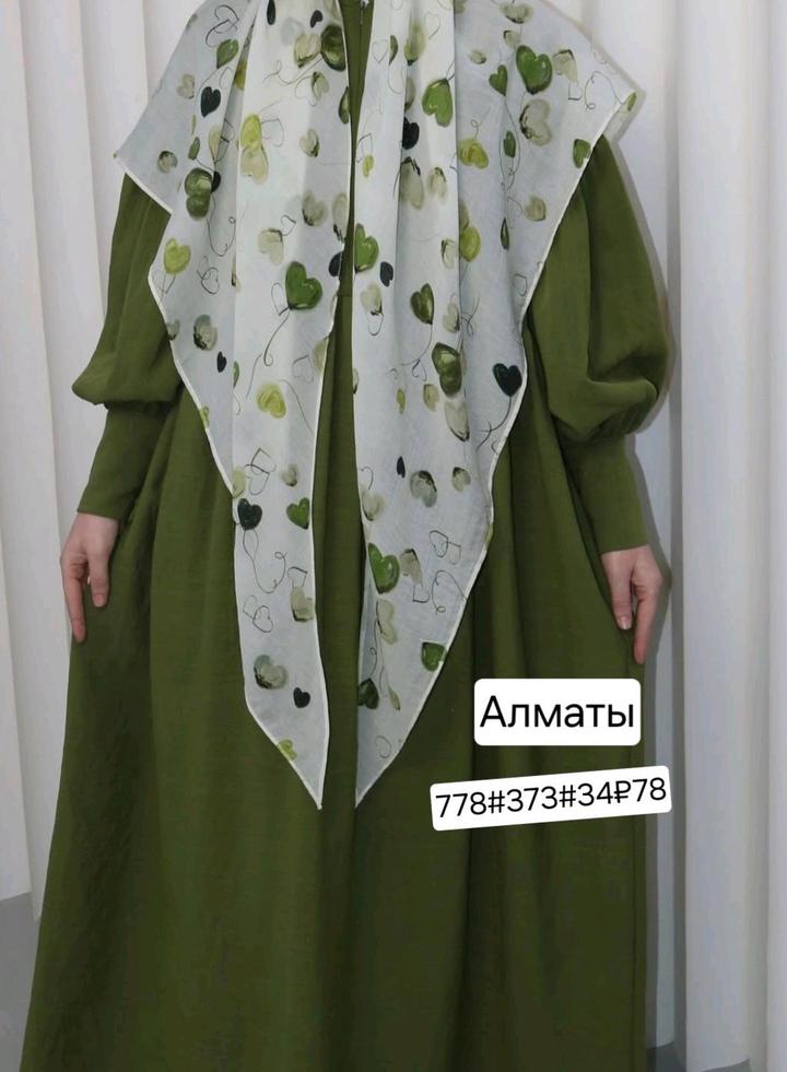 nica calection Платье с платком