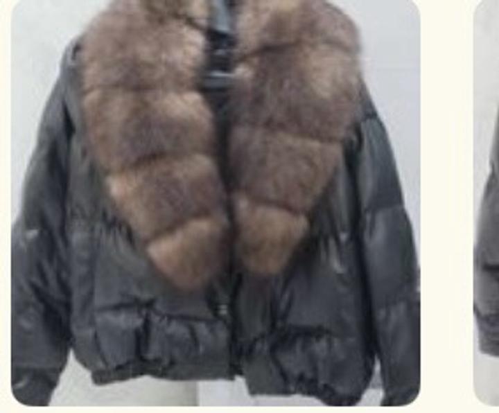 11MODA Куртка с меховым воротником