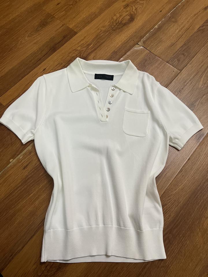 Женское поло ZARA