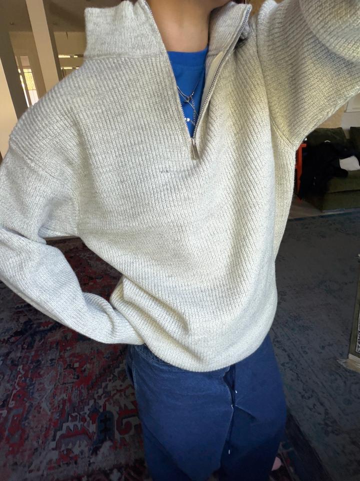 Unisex джемпер на молнии