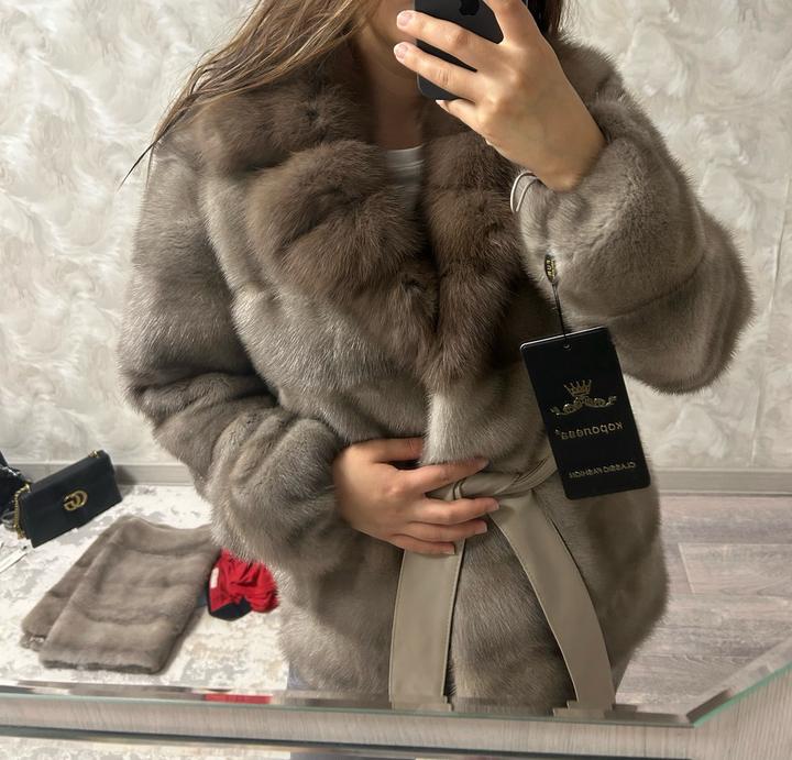 Норковая шуба