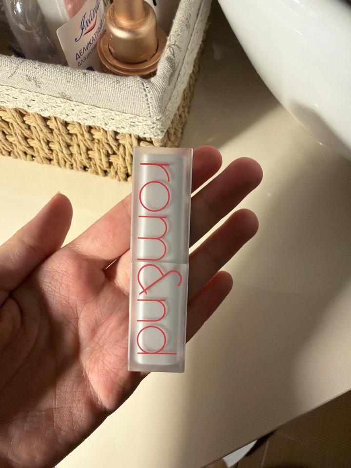 Матовая помада rom&nd zero matte lipstick 01 dusty pink