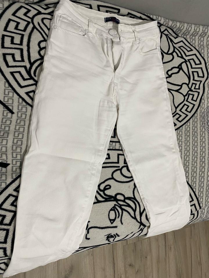 Rich & Skinny джинсы белые женские прямые