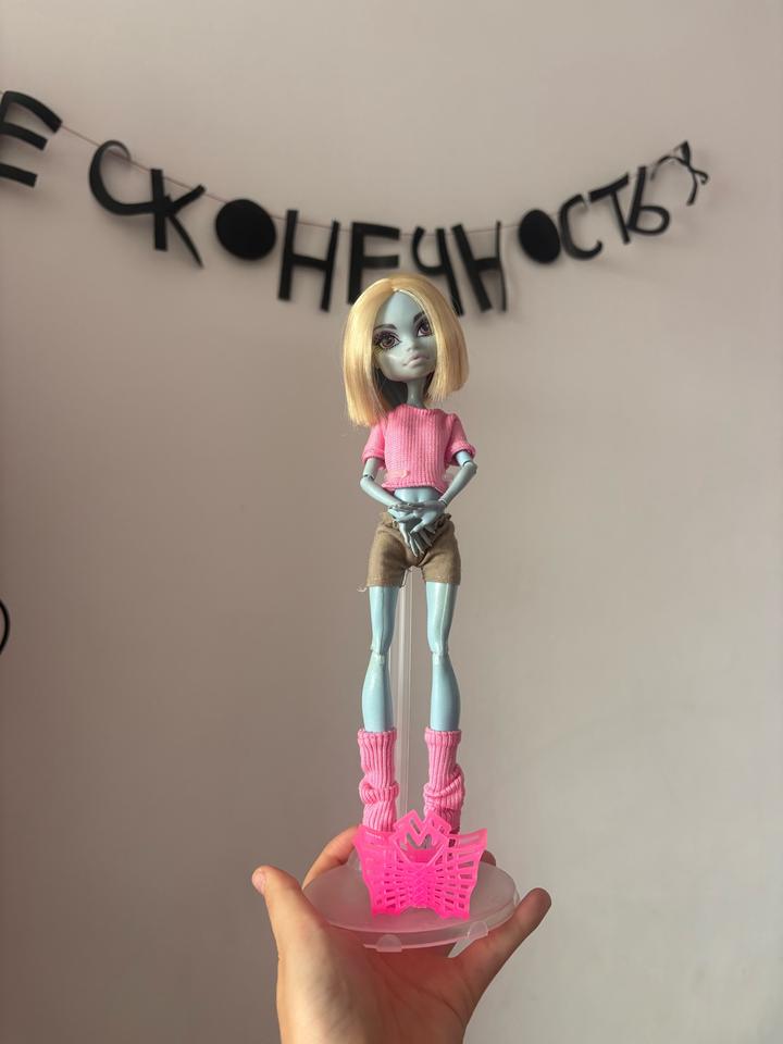 monster high эбби ролики монстер хай