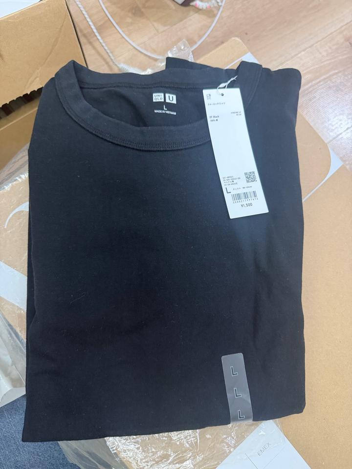 Футболка Uniqlo черная L U