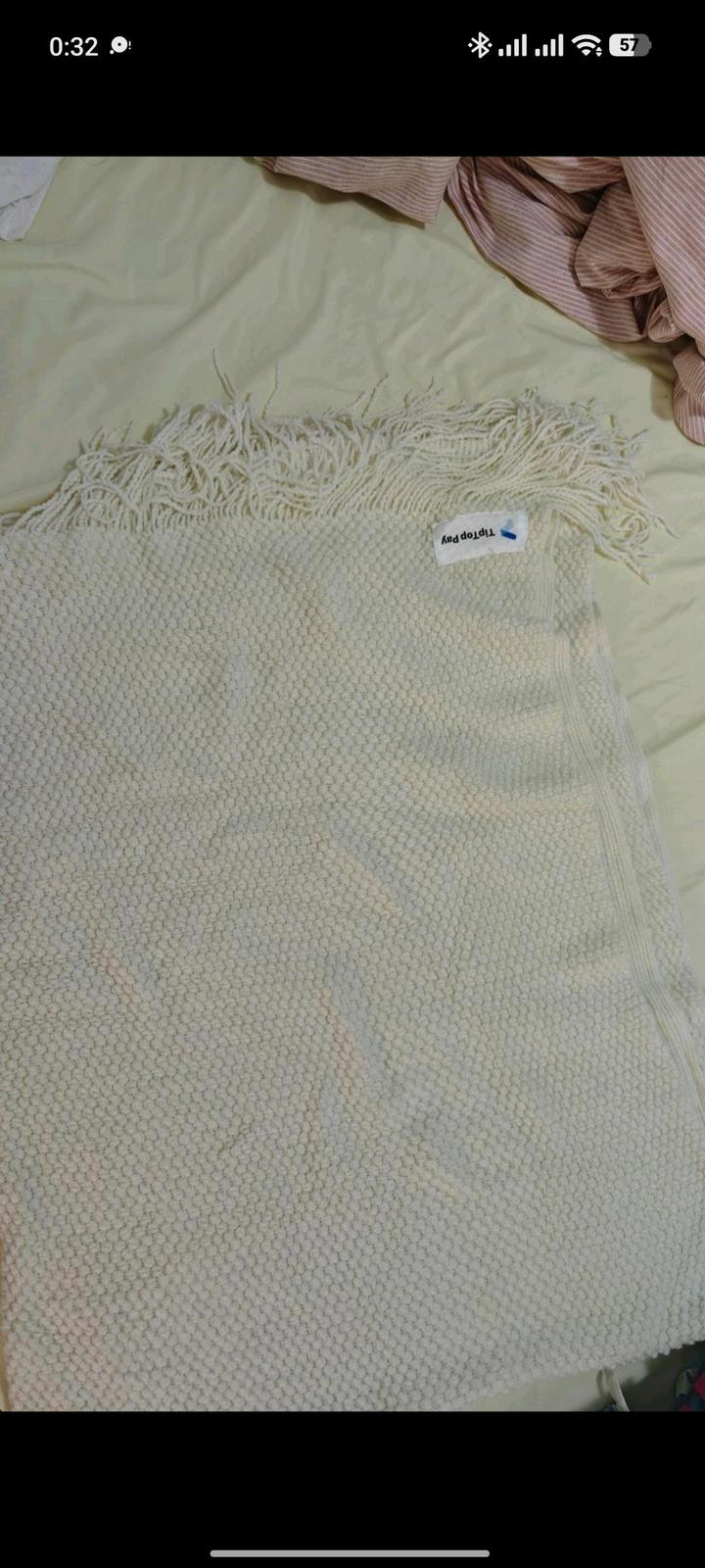 Новый плед 180х150