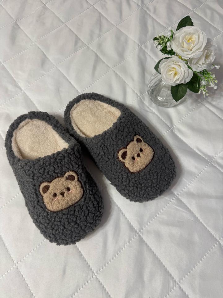 Домашние тапочки с мишками