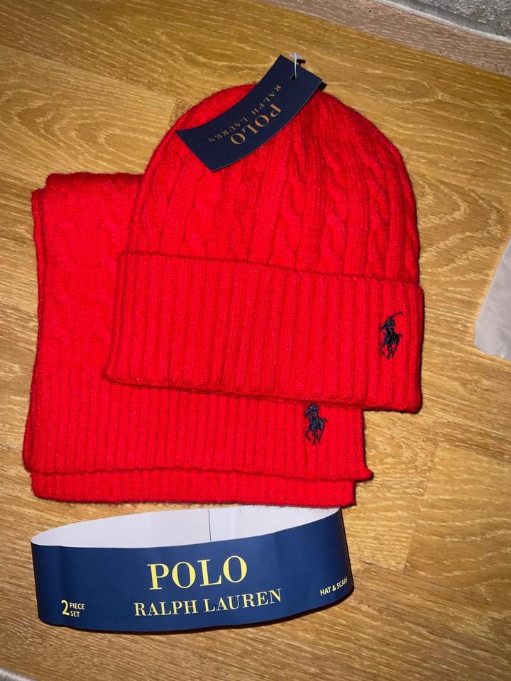 Комплект шапка и шарф Polo Ralph Lauren