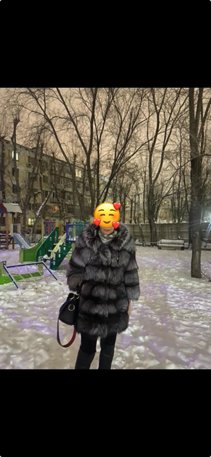 Шуба с капюшоном